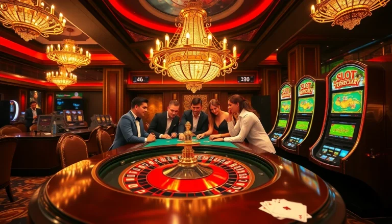 Engage with Slot Terpercaya at an upscale casino table filled with excitement and elegance.