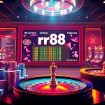 Experience the thrill of gambling with the rr88 link in a luxurious casino setting.