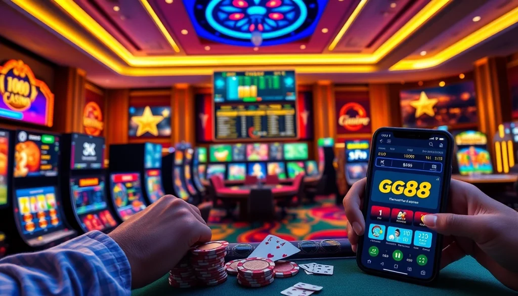 Experience the exciting GG 88 online gaming platform featuring vibrant casino games and user-friendly interfaces.