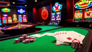 Experience the thrilling excitement of 888NOW game at a luxurious casino.