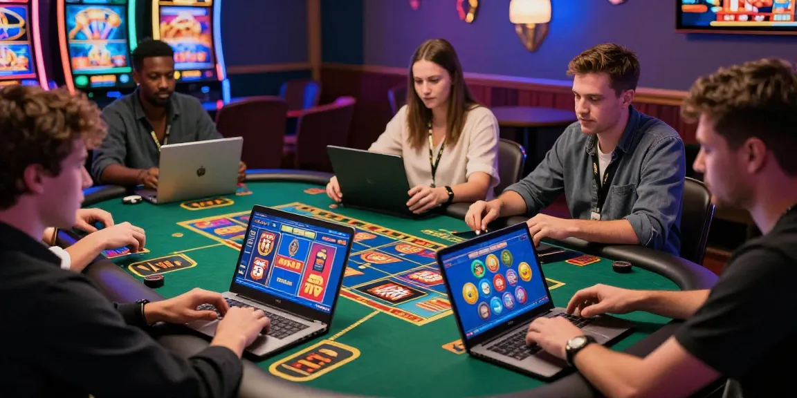 Engaging players at non UKGC casinos experiencing live gaming excitement and diverse platforms.