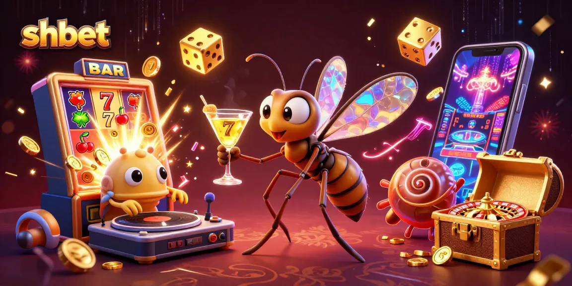Engage with shbet's vibrant casino scene featuring lively characters and dynamic gaming elements.